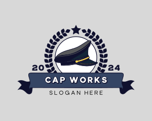 Pilot Uniform Cap logo design