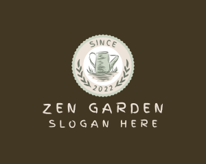 Garden Watering Can  logo design