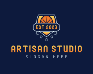 Basketball Varsity League logo design