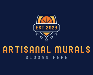 Basketball Varsity League logo design