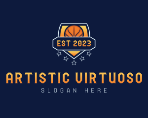 Basketball Varsity League logo design