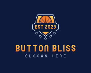 Basketball Varsity League logo design