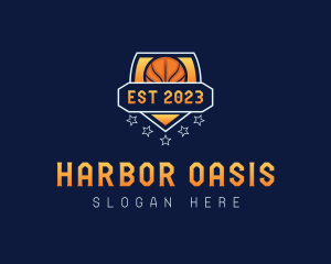 Basketball Varsity League logo design