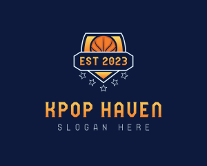 Basketball Varsity League logo design