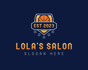 Basketball Varsity League logo design