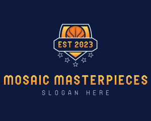 Basketball Varsity League logo design