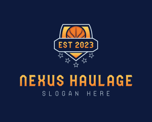 Basketball Varsity League logo design