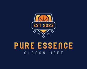 Basketball Varsity League logo design