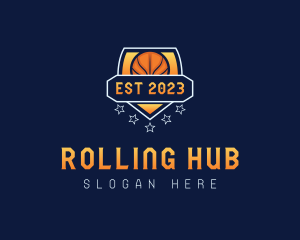 Basketball Varsity League logo design