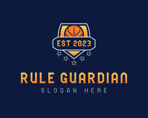 Basketball Varsity League logo design