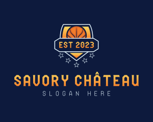 Basketball Varsity League logo design