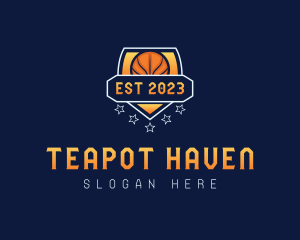 Basketball Varsity League logo design