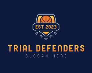 Basketball Varsity League logo design