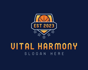 Basketball Varsity League logo design