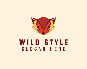 Wild Electric Fox logo design