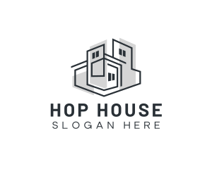 Builder House Construction logo design