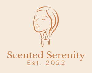 Beauty Scented Candle logo design