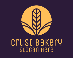 Bakery Wheat Stalk  logo design