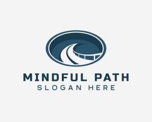 Expressway Road Path logo design