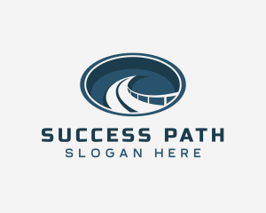 Expressway Road Path logo design