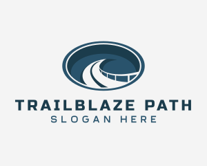 Expressway Road Path logo design