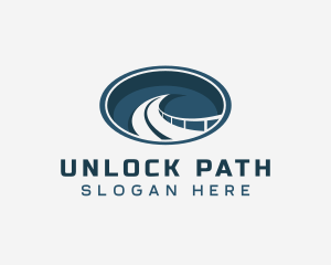 Expressway Road Path logo design