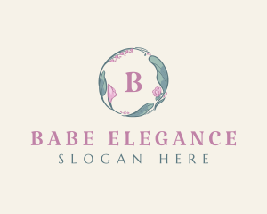 Elegant Chic Floral logo design