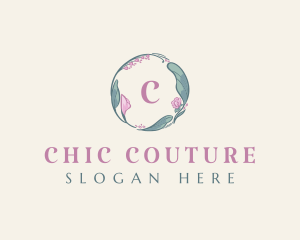 Elegant Chic Floral logo design