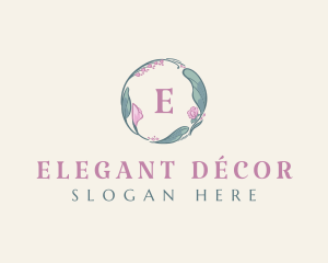 Elegant Chic Floral logo design