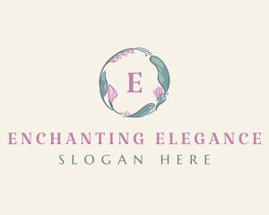 Elegant Chic Floral logo design