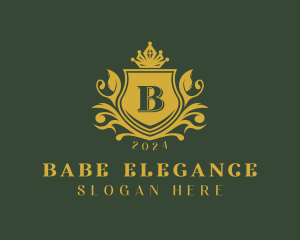 Upscale Regal Shield logo design