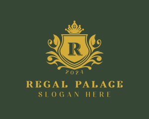 Upscale Regal Shield logo design