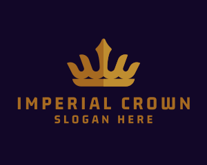 Imperial Monarch Crown logo design