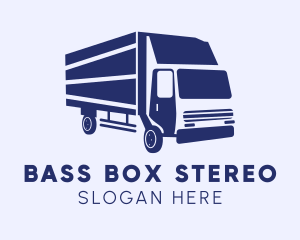 Box Truck Delivery logo design