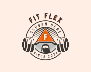 Dumbbell Workout Training logo design