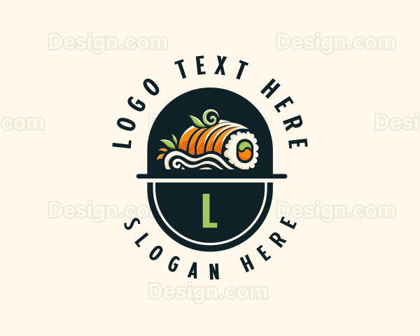 Culinary Sushi Maki Logo