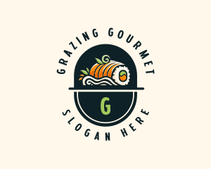 Culinary Sushi Maki logo design