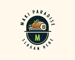 Culinary Sushi Maki logo design