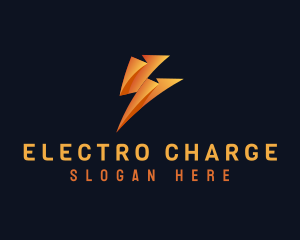 Lightning Electric Energy logo design