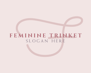 Fashion Beauty Feminine Cosmetics logo design