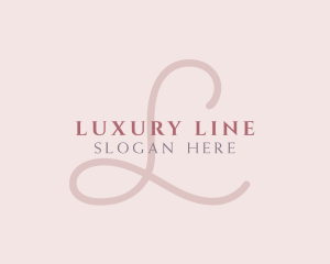 Fashion Beauty Feminine Cosmetics logo design