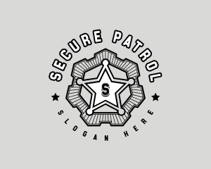 Police Patrol Star logo design