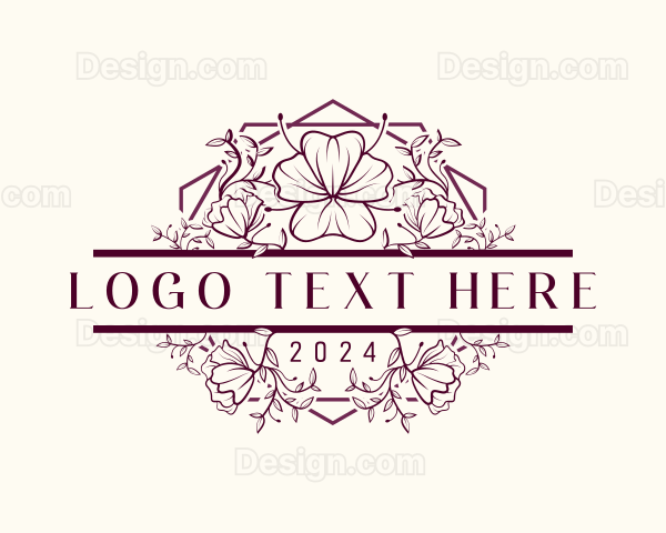 Flower Ornament Boutique Logo