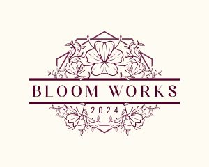 Flower Ornament Boutique logo design