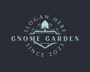 Landscaping Shovel Garden logo design