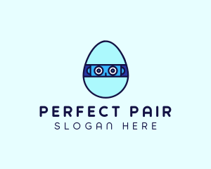 Egg Robot Toy Logo