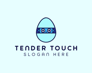 Egg Robot Toy Logo