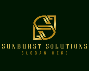 Premium Elegant Banking Letter S logo design