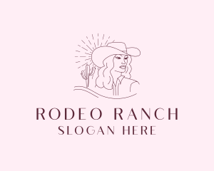 Western Cowgirl logo