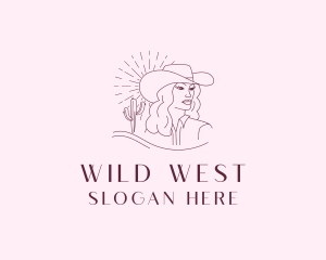 Western Cowgirl logo